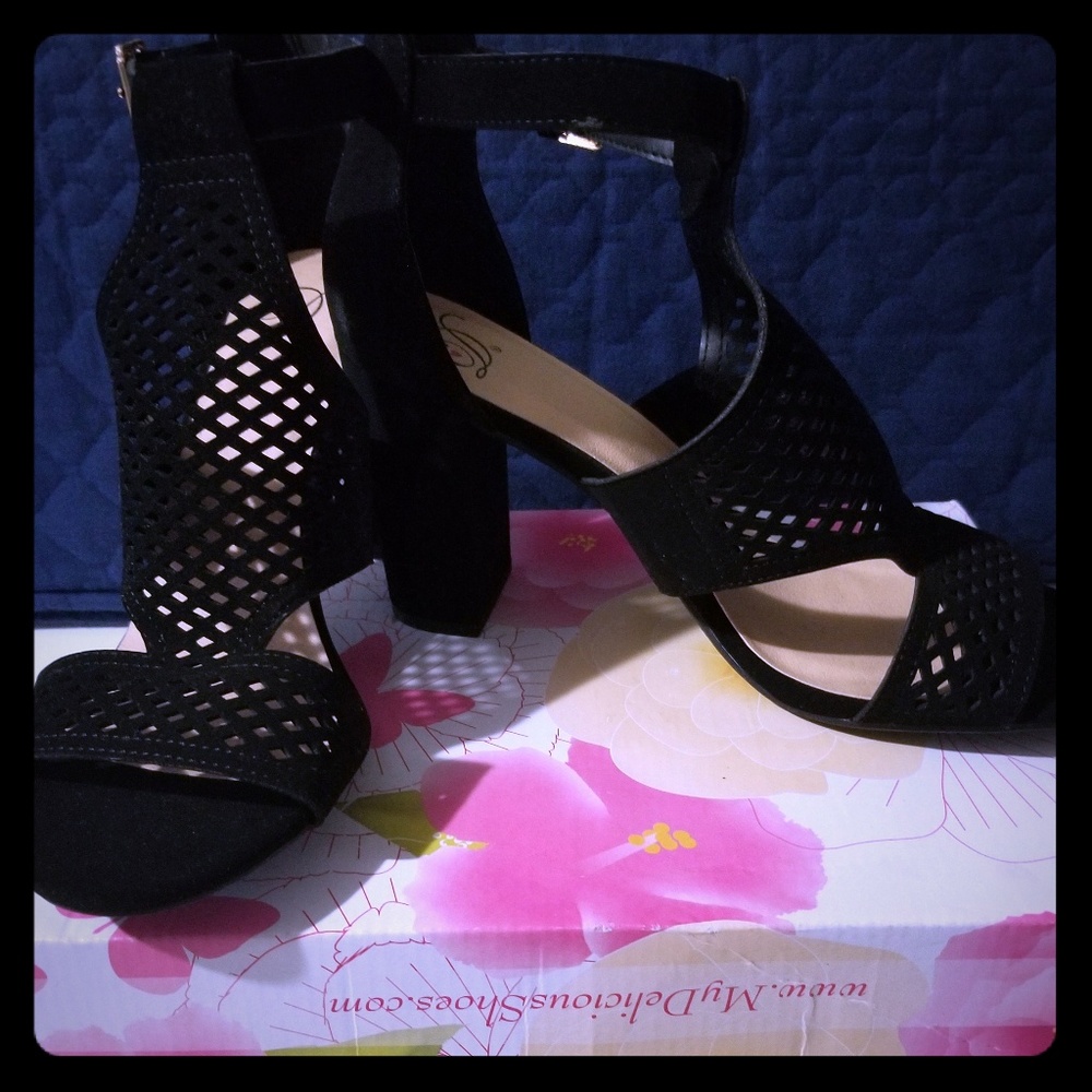 Black heels